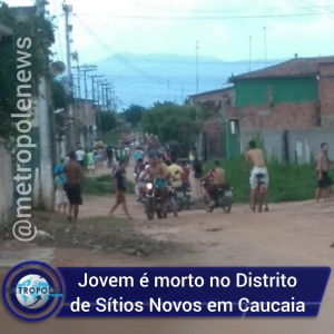 Jovem é morto no Distrito de Sítios Novos em Caucaia