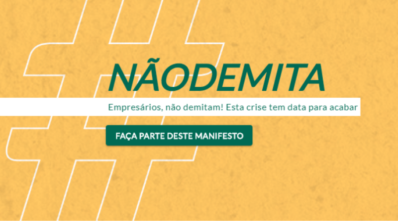 Empresários lançam movimento #NãoDemita, na web