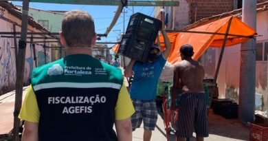 Feira livre é fechada após fiscalização, em Fortaleza; não houve resistência