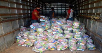 Kits alimentação começam a ser distribuídos para as escolas municipais de Caucaia