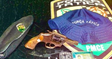 Após disparo de arma em via pública, polícia prende homem e apreende arma na Jurema em Caucaia