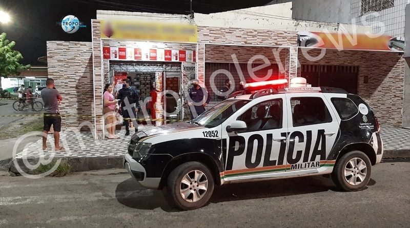 Entregador de comércio é morto a tiros em frente ao 18º DP na Jurema em Caucaia