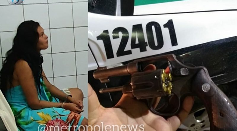 Jovem presa em tentativa de assalto com namorado em Caucaia, diz ter comprado arma com auxílio emergencial