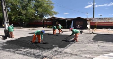 Prefeitura de Caucaia inicia operação de revitalização asfáltica no Itambé e Eldorado