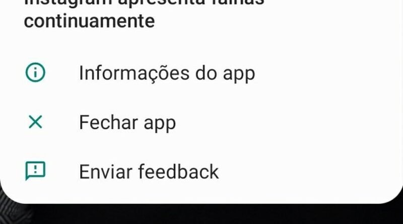 Instagram fechando sozinho? Usuários relatam falhas na rede social