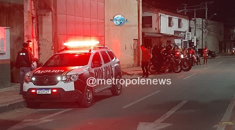 Motociclista sofre tentativa de homicídio na Av. Dom Almeida Lustosa em Caucaia