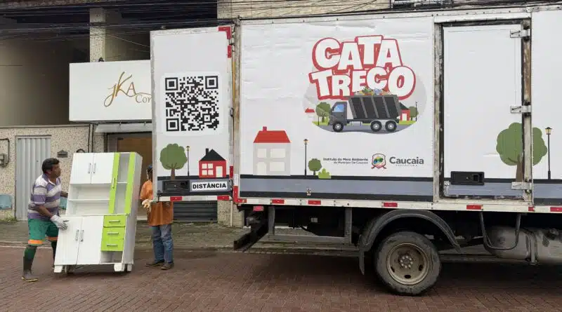 Caucaia inicia Programa Cata-Treco para facilitar descarte de resíduos volumosos