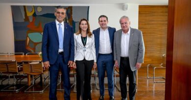 Em Brasília, Érika Amorim se reúne com presidente da Câmara dos Deputados, Hugo Motta